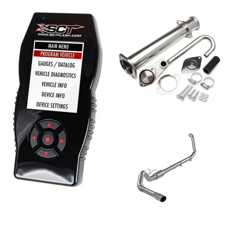 6.0 powerstroke sct x4 all in one delete kit