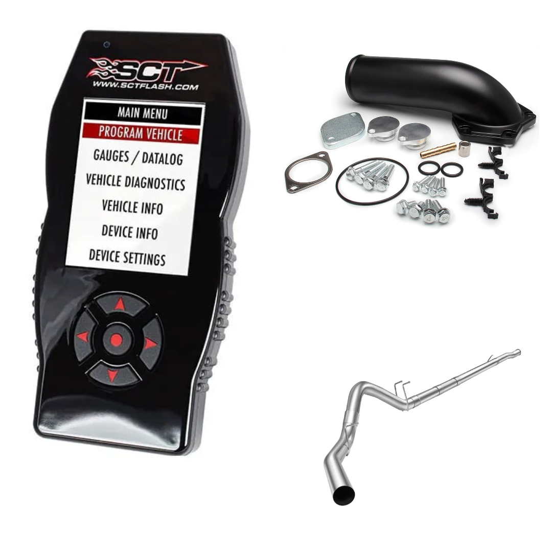 6.4 powerstroke sct x4 all in one delete kit